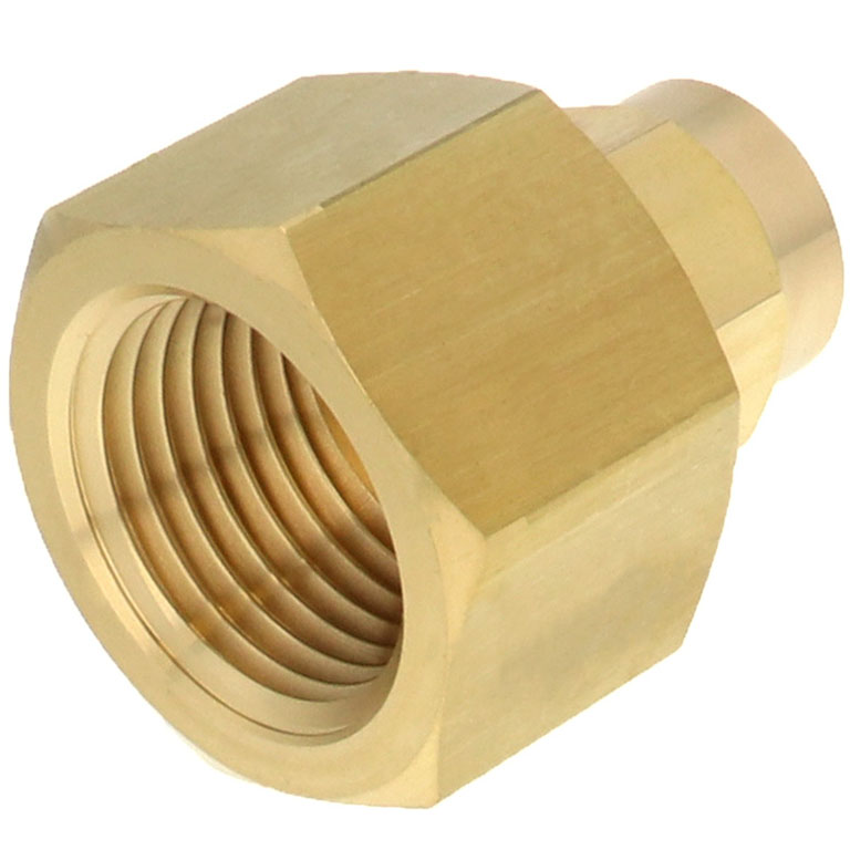 Alternative view of Đầu Ngạnh Nối Ống Có Đai Ốc Xiết Dạng Thẳng Thân Lục Giác Ren Trong Pisco NKCF1075-04