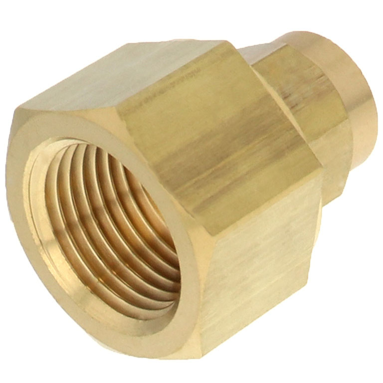 Alternative view of Đầu Ngạnh Nối Ống Có Đai Ốc Xiết Dạng Thẳng Thân Lục Giác Ren Trong Pisco NKCF1280-04