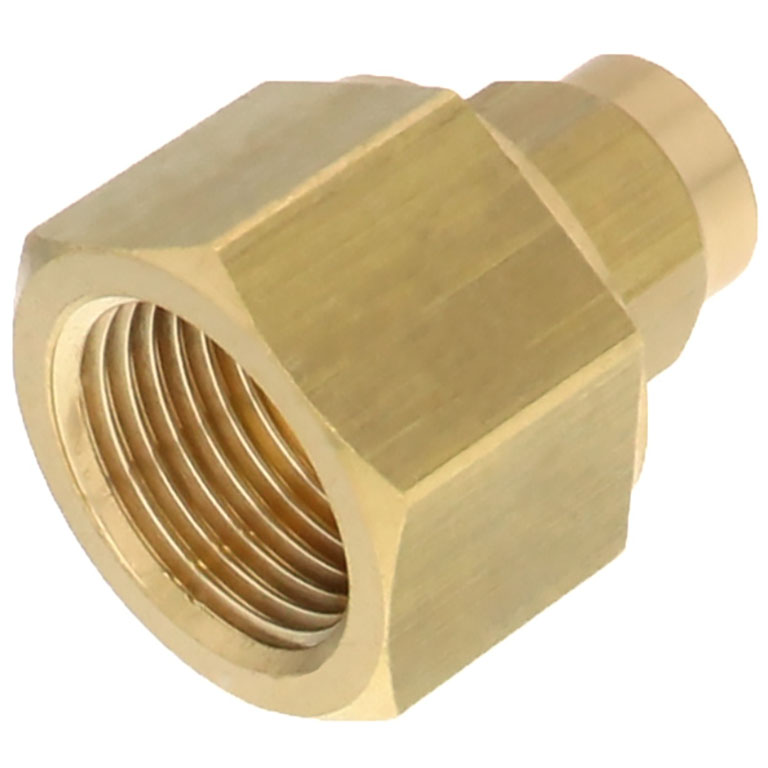 Alternative view of Đầu Ngạnh Nối Ống Có Đai Ốc Xiết Dạng Thẳng Thân Lục Giác Ren Trong Pisco NKCF0850-03