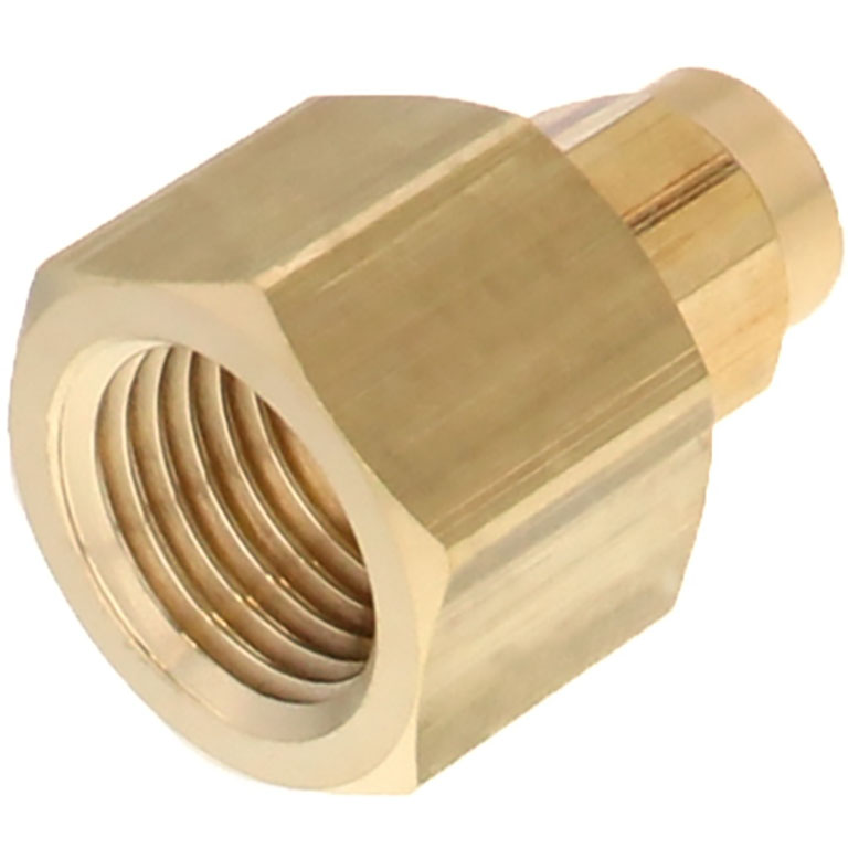 Alternative view of Đầu Ngạnh Nối Ống Có Đai Ốc Xiết Dạng Thẳng Thân Lục Giác Ren Trong Pisco NKCF0640-02