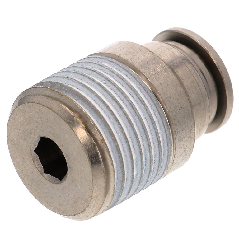 Alternative view of Đầu Nối Nhanh Khí Nén Dạng Thẳng Ren Ngoài Pisco KOC10-04-1-F