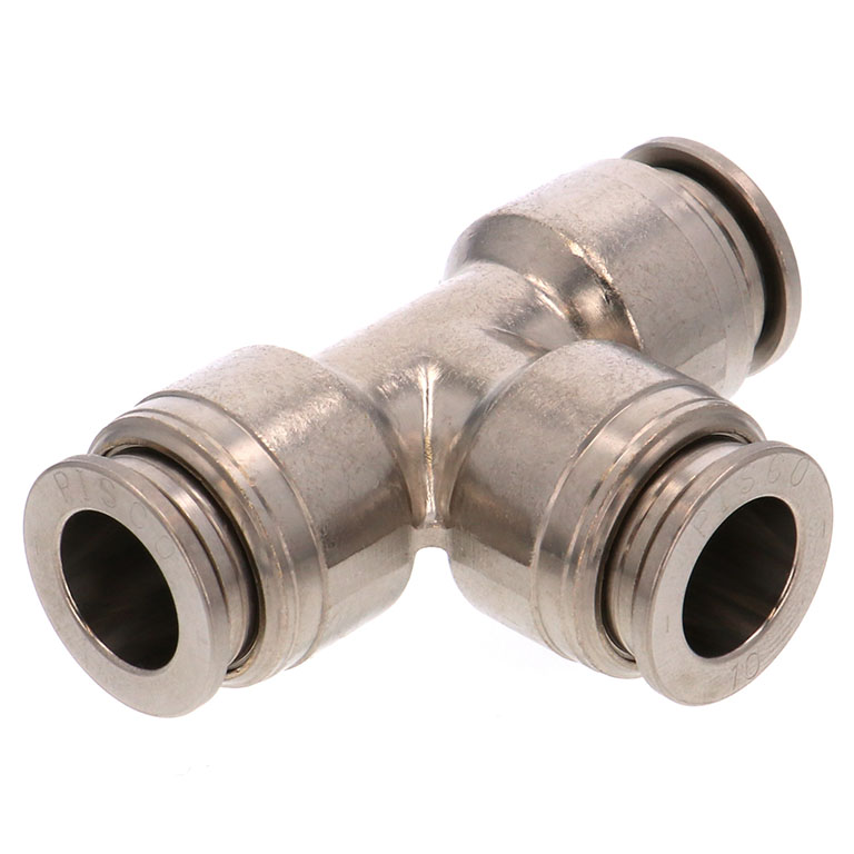 Alternative view of Đầu Nối Nhanh Khí Nén Chữ T Pisco KE10-1-F