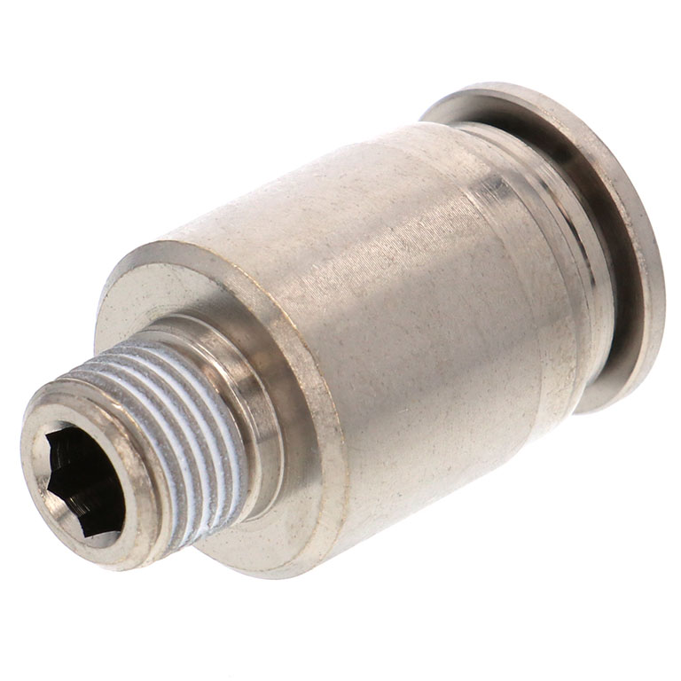 Alternative view of Đầu Nối Nhanh Khí Nén Dạng Thẳng Ren Ngoài Pisco KOC10-01-1