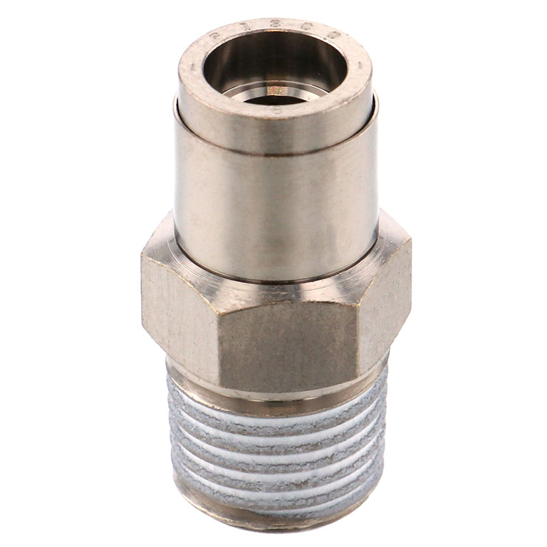 Đầu Nối Nhanh Khí Nén Thẳng Phi 6mm Ren Ngoài R1/4 Pisco KC6-02