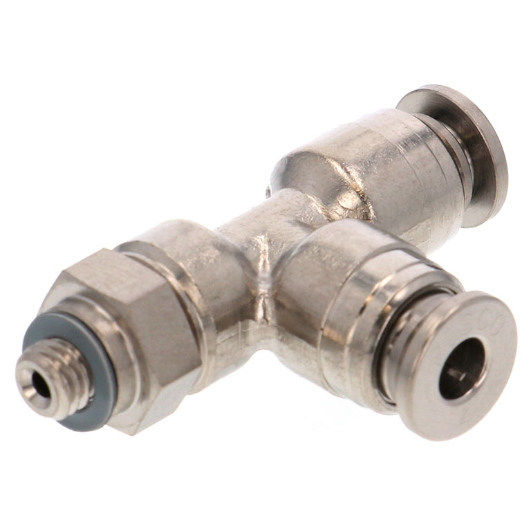 Alternative view of Đầu Nối Nhanh Khí Nén Dạng Chữ T Ren Ngoài Pisco KD4-M5-1-F