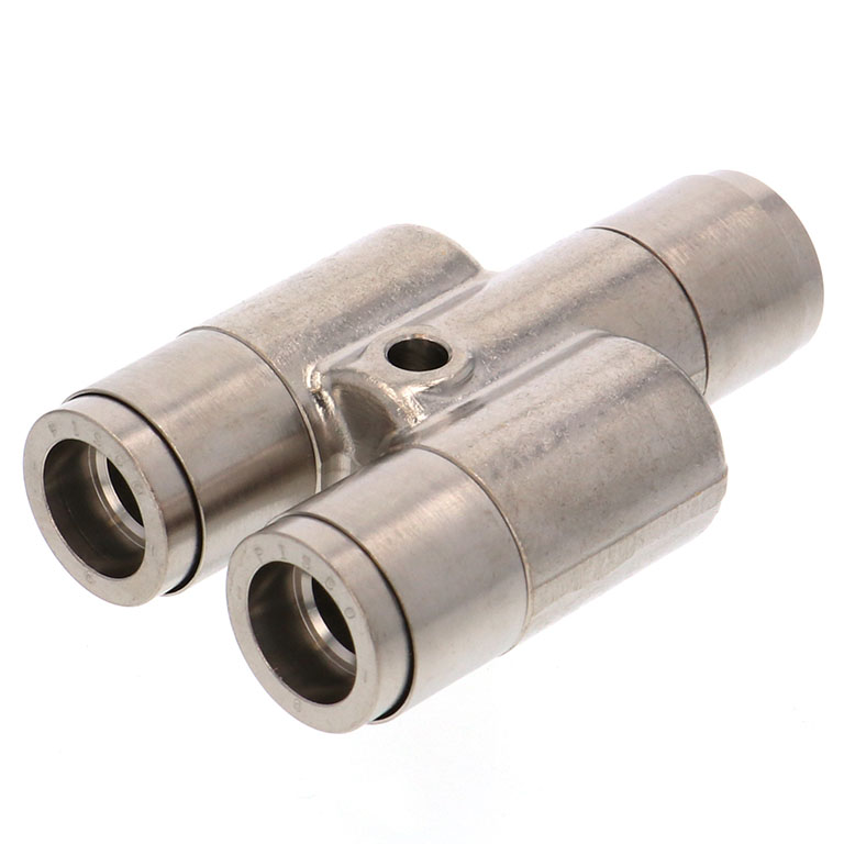 Alternative view of Đầu Nối Nhanh Khí Nén Chữ Y Pisco KY6-F