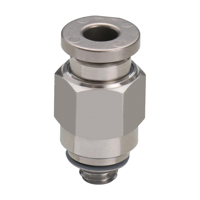 Đầu Nối Nhanh Khí Nén Dạng Thẳng Thân Lục Giác Ren Ngoài Pisco SSPC4-M5-X