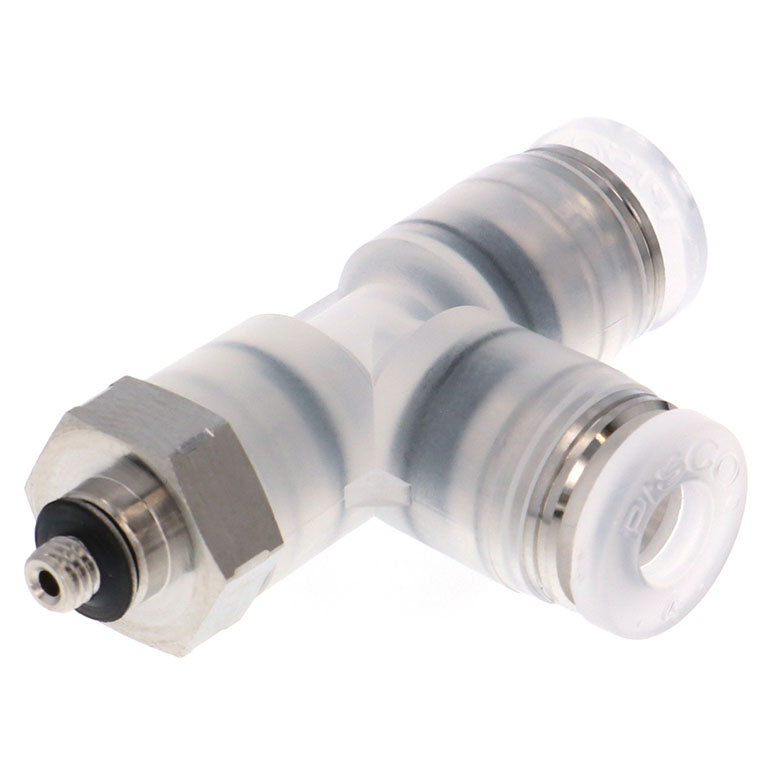 Alternative view of Đầu Nối Nhanh Khí Nén Dạng Chữ T Ren Ngoài Pisco PPD4-M3SUS-UC