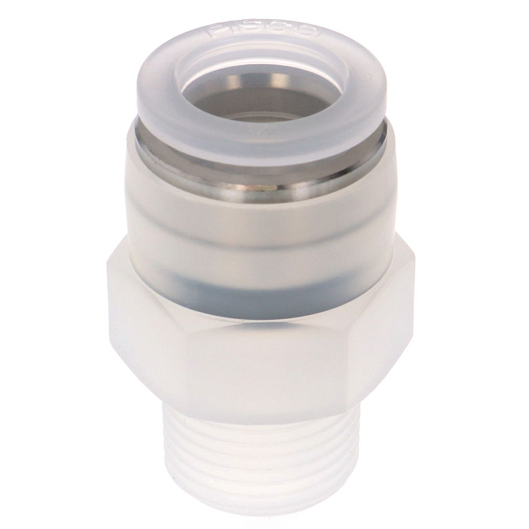 Alternative view of Đầu Nối Nhanh Khí Nén Dạng Thẳng Thân Lục Giác Ren Ngoài Pisco PPC1/2-03