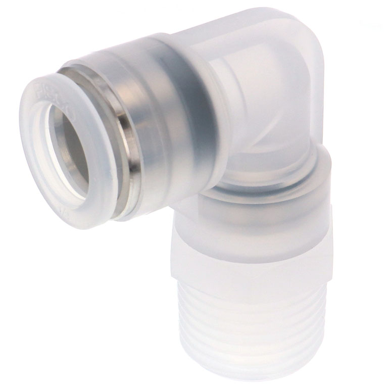 Alternative view of Đầu Nối Nhanh Khí Nén Dạng Cong 90° Ren Ngoài Pisco PPL1/2-04