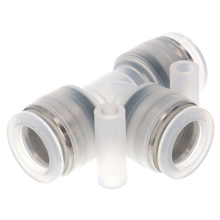Alternative view of Đầu Nối Nhanh Khí Nén Chữ T Pisco PPE1/2