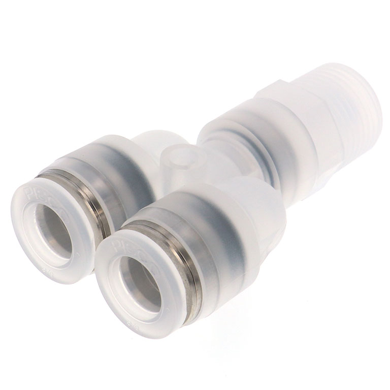 Alternative view of Đầu Nối Nhanh Khí Nén Dạng Chữ Y Ren Ngoài Pisco PPX3/8-03-F