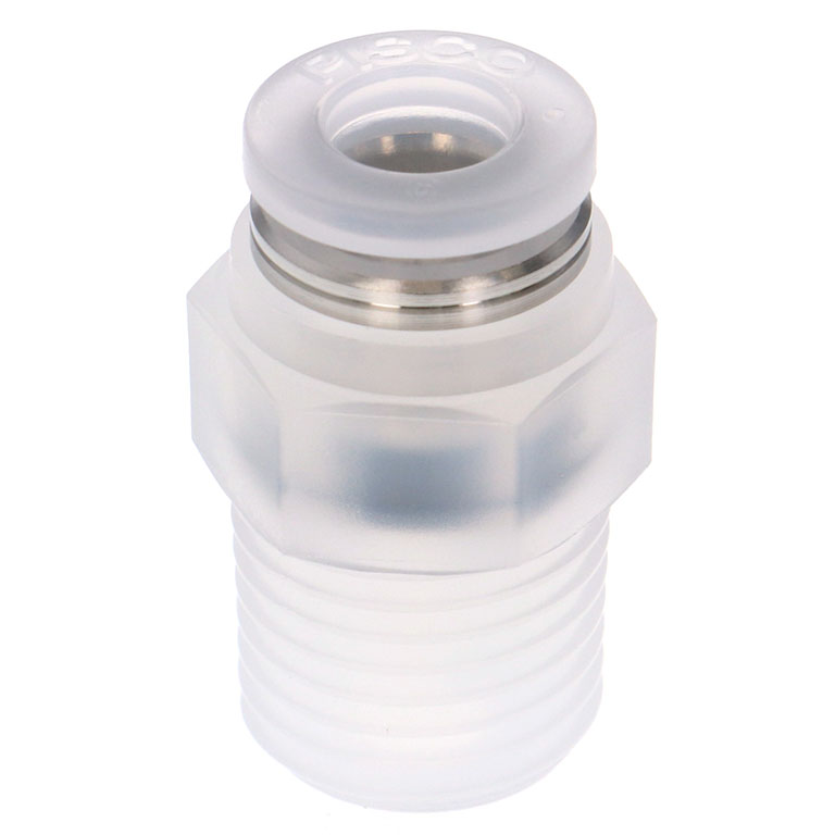 Alternative view of Đầu Nối Nhanh Khí Nén Dạng Thẳng Thân Lục Giác Ren Ngoài Pisco PPC6-02-UC