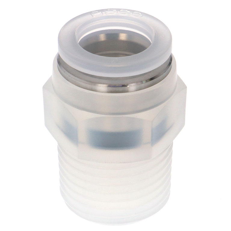 Alternative view of Đầu Nối Nhanh Khí Nén Dạng Thẳng Thân Lục Giác Ren Ngoài Pisco PPC1/2-04-HN