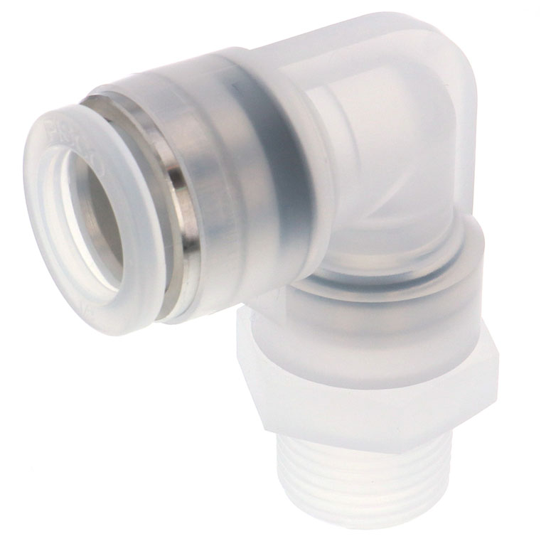 Alternative view of Đầu Nối Nhanh Khí Nén Dạng Cong 90° Ren Ngoài Pisco PPL1/2-03-UC