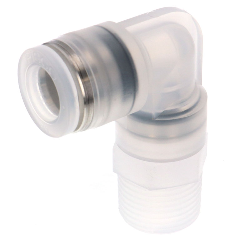 Alternative view of Đầu Nối Nhanh Khí Nén Dạng Cong 90° Ren Ngoài Pisco PPL3/8-03-HN