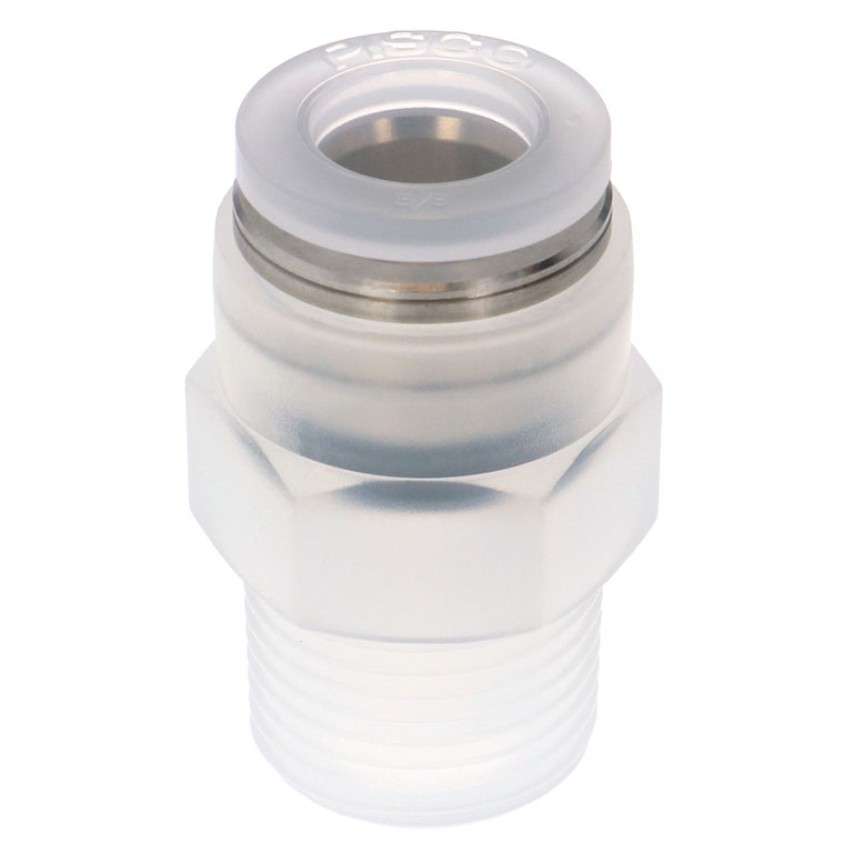 Alternative view of Đầu Nối Nhanh Khí Nén Dạng Thẳng Thân Lục Giác Ren Ngoài Pisco PPC3/8-03-TP