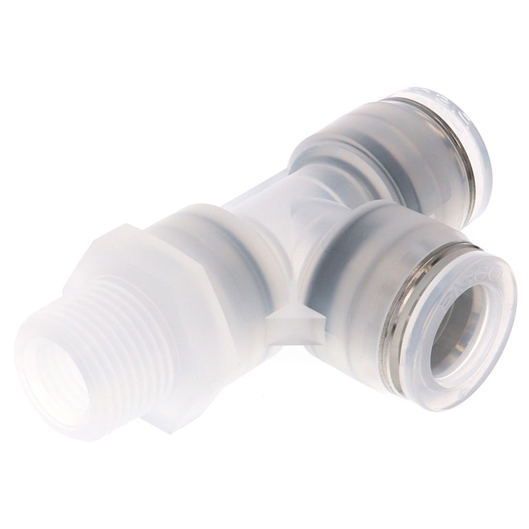 Alternative view of Đầu Nối Nhanh Khí Nén Dạng Chữ T Ren Ngoài Pisco PPD12-02-TP