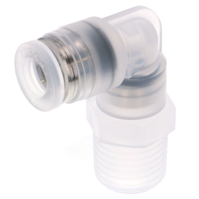 Alternative view of Đầu Nối Nhanh Khí Nén Dạng Cong 90° Ren Ngoài Pisco PPL6-02-F