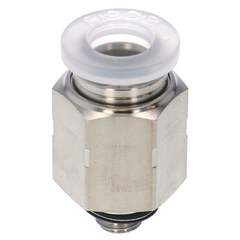 Alternative view of Đầu Nối Nhanh Khí Nén Dạng Thẳng Thân Lục Giác Ren Ngoài Pisco PPC6-M5SUS-C