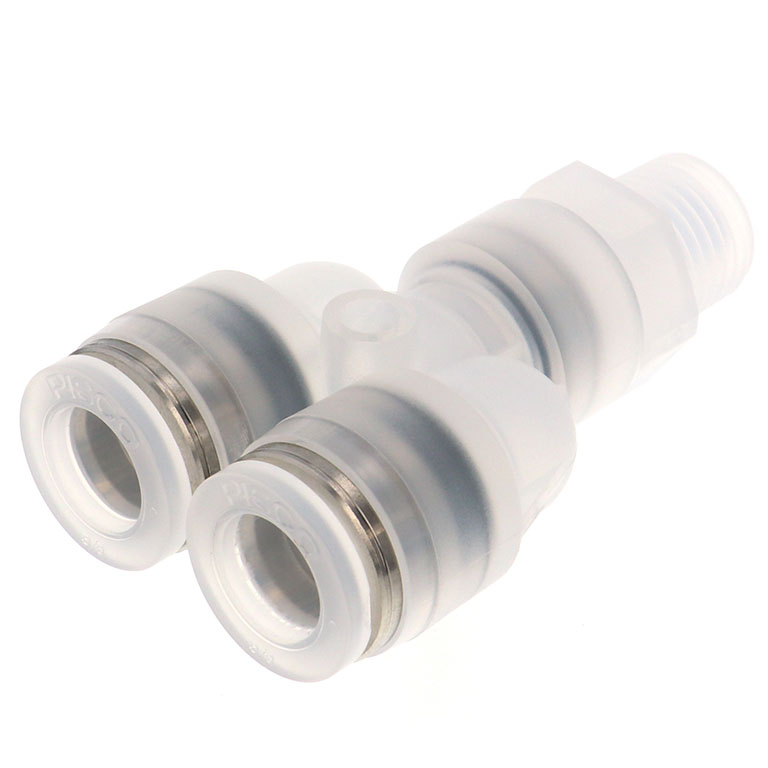 Alternative view of Đầu Nối Nhanh Khí Nén Dạng Chữ Y Ren Ngoài Pisco PPX3/8-02-HN
