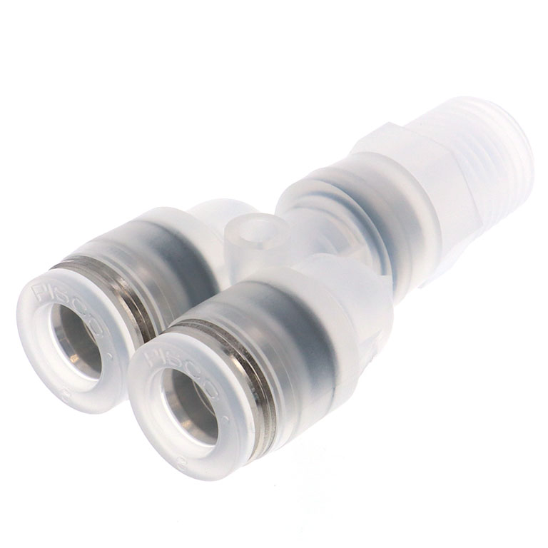 Alternative view of Đầu Nối Nhanh Khí Nén Dạng Chữ Y Ren Ngoài Pisco PPX8-02-F-C