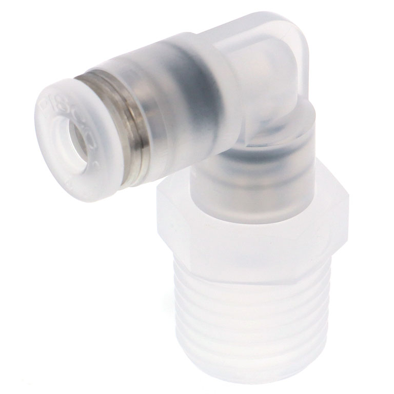 Alternative view of Đầu Nối Nhanh Khí Nén Dạng Cong 90° Ren Ngoài Pisco PPL4-02-HN