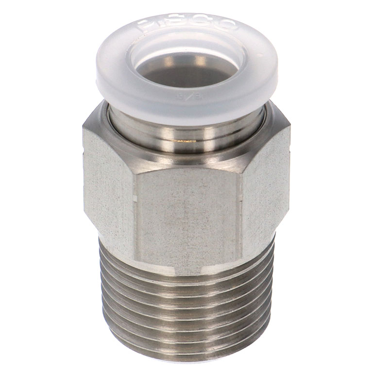Alternative view of Đầu Nối Nhanh Khí Nén Dạng Thẳng Thân Lục Giác Ren Ngoài Pisco PPC3/8-03SUS-S