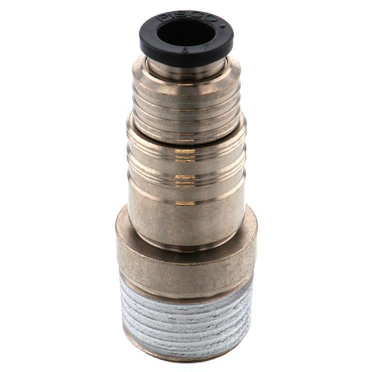 Bộ Đầu Nối Nhanh Ống Dẫn Điều Khiển Nhiệt Độ Khuôn Đúc Dạng Thẳng Pisco AKC10-804