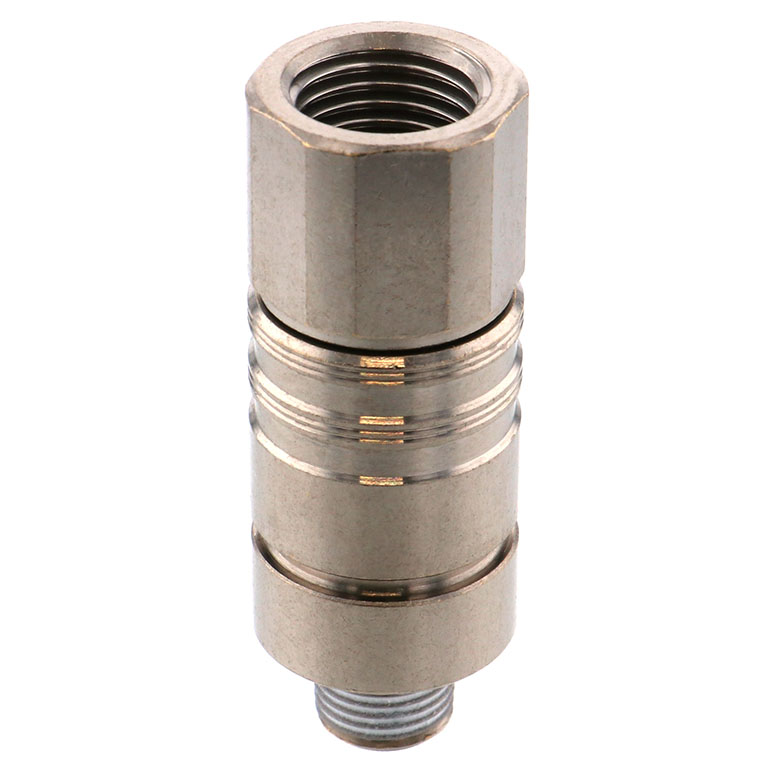 Bộ Đầu Ngạnh Nối Ống Dẫn Điều Khiển Nhiệt Độ Khuôn Đúc Dạng Thẳng Ren Trong Pisco AKC10-02F01