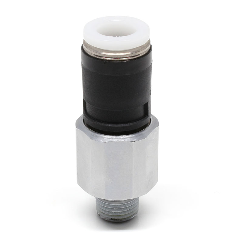 Alternative view of Đầu Nối Nhanh Khí Nén Dạng Thẳng Ren Ngoài Có Khớp Xoay Pisco RC5/16-01