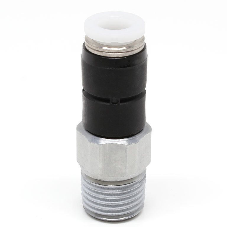 Alternative view of Đầu Nối Nhanh Khí Nén Dạng Thẳng Ren Ngoài Có Khớp Xoay Pisco RC1/4-02