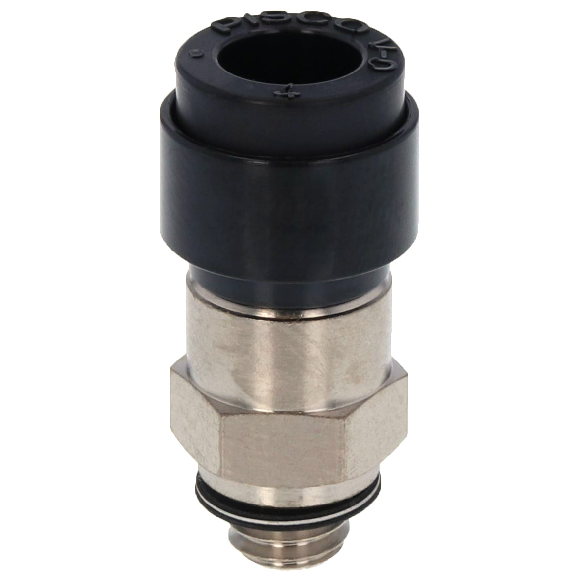 Alternative view of Đầu Nối Nhanh Khí Nén Dạng Thẳng Thân Lục Giác Ren Ngoài Pisco PC4-M6V-0