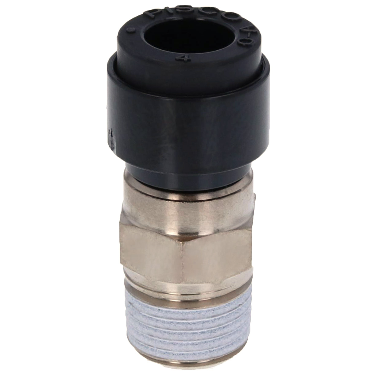 Alternative view of Đầu Nối Nhanh Khí Nén Dạng Thẳng Thân Lục Giác Ren Ngoài Pisco PC4-01V-0