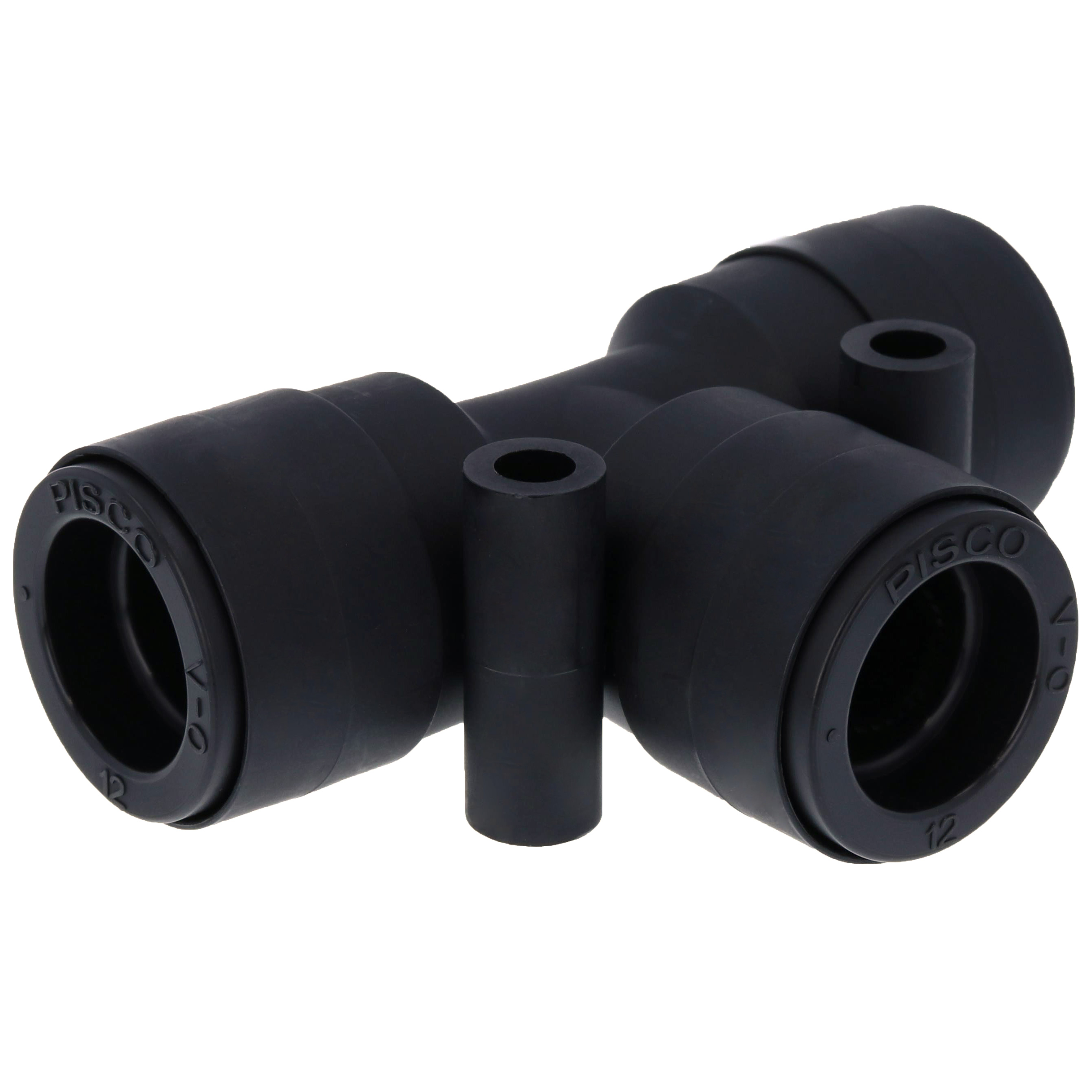 Alternative view of Đầu Nối Nhanh Khí Nén Chữ T Pisco PE12V-0