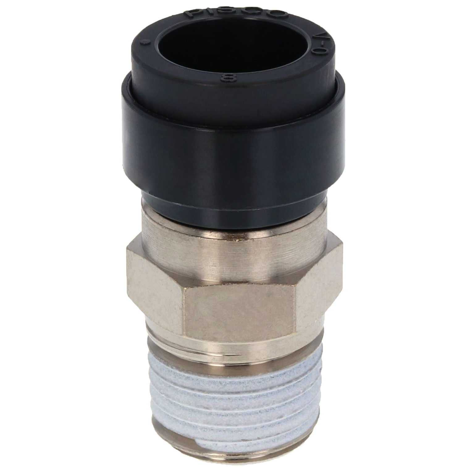 Alternative view of Đầu Nối Nhanh Khí Nén Dạng Thẳng Thân Lục Giác Ren Ngoài Pisco PC8-02V-0