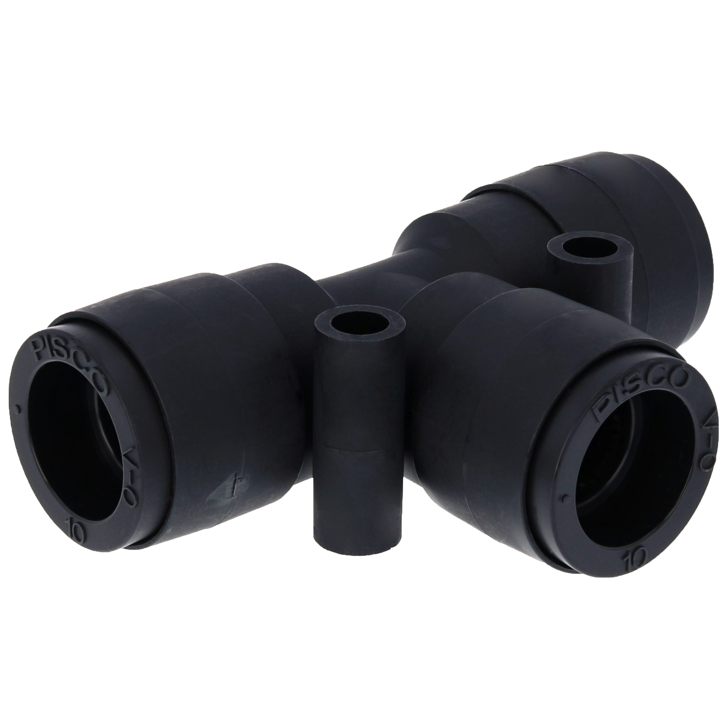 Alternative view of Đầu Nối Nhanh Khí Nén Chữ T Pisco PE10V-0