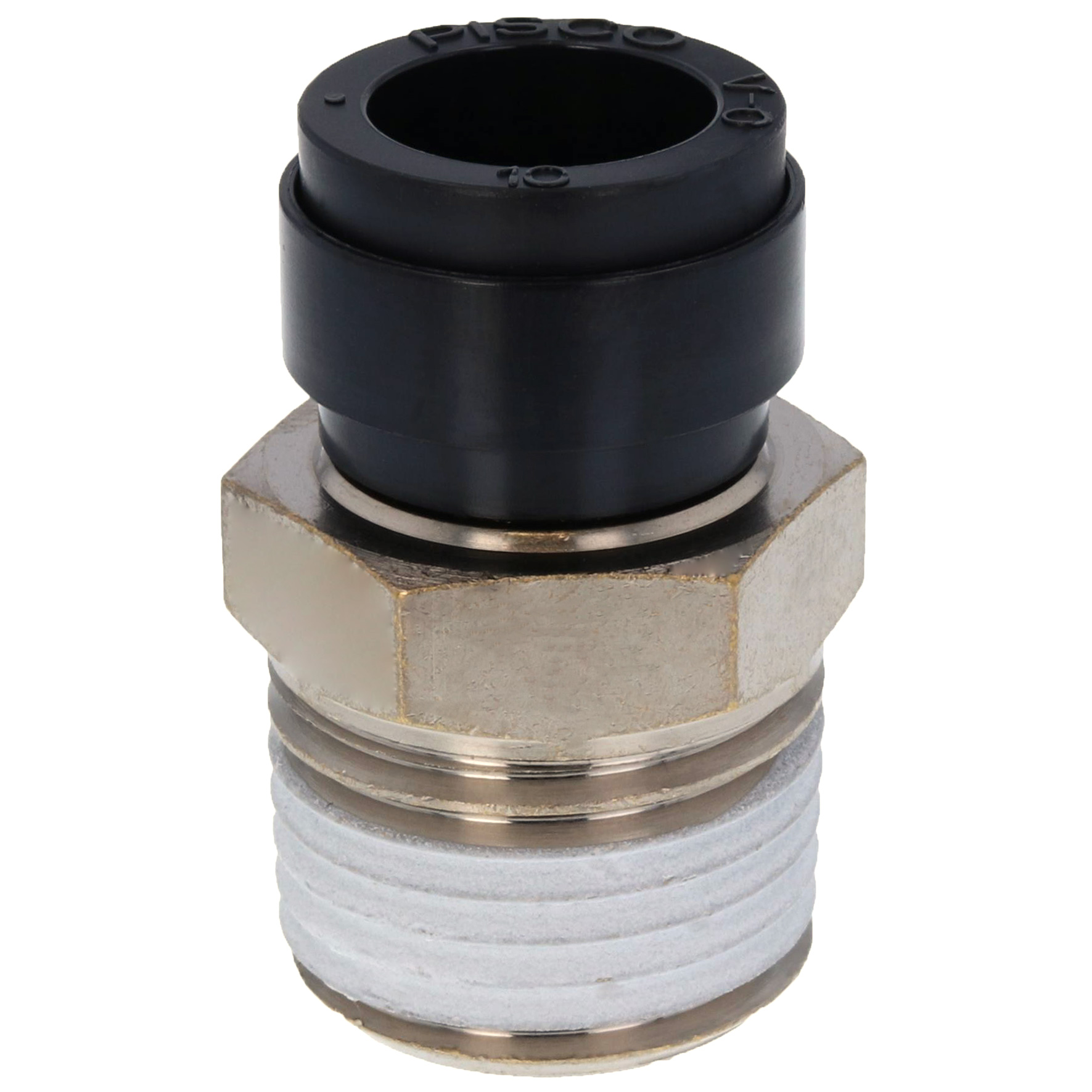 Alternative view of Đầu Nối Nhanh Khí Nén Dạng Thẳng Thân Lục Giác Ren Ngoài Pisco PC10-04V-0