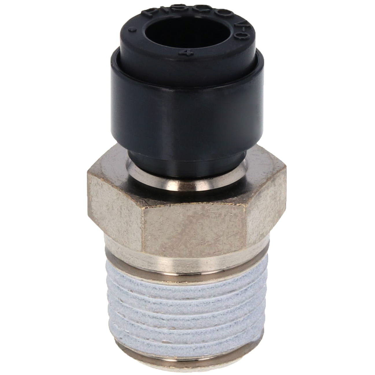 Alternative view of Đầu Nối Nhanh Khí Nén Dạng Thẳng Thân Lục Giác Ren Ngoài Pisco PC4-02V-0