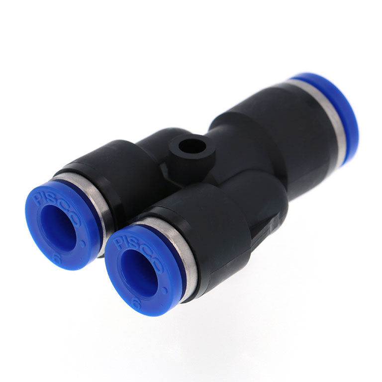 Alternative view of Đầu Nối Nhanh Khí Nén Chữ Y Dạng Nối Giảm Pisco SPW8-6-UC