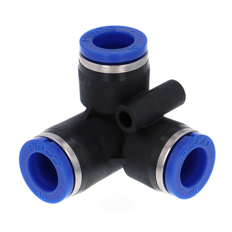 Alternative view of Đầu Nối Nhanh Khí Nén Chạc Ba 90° Pisco SPVU10