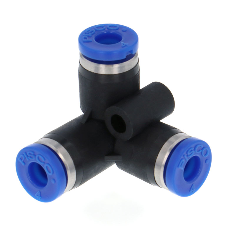 Alternative view of Đầu Nối Nhanh Khí Nén Chạc Ba 90° Pisco SPVU4