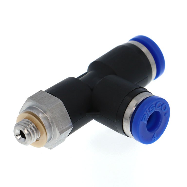 Alternative view of Đầu Nối Nhanh Khí Nén Dạng Chữ T Ren Ngoài Pisco SPD4-M5