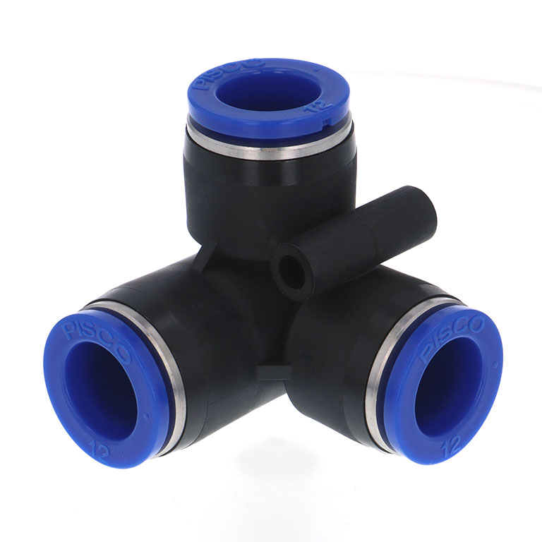 Alternative view of Đầu Nối Nhanh Khí Nén Chạc Ba 90° Pisco SPVU12