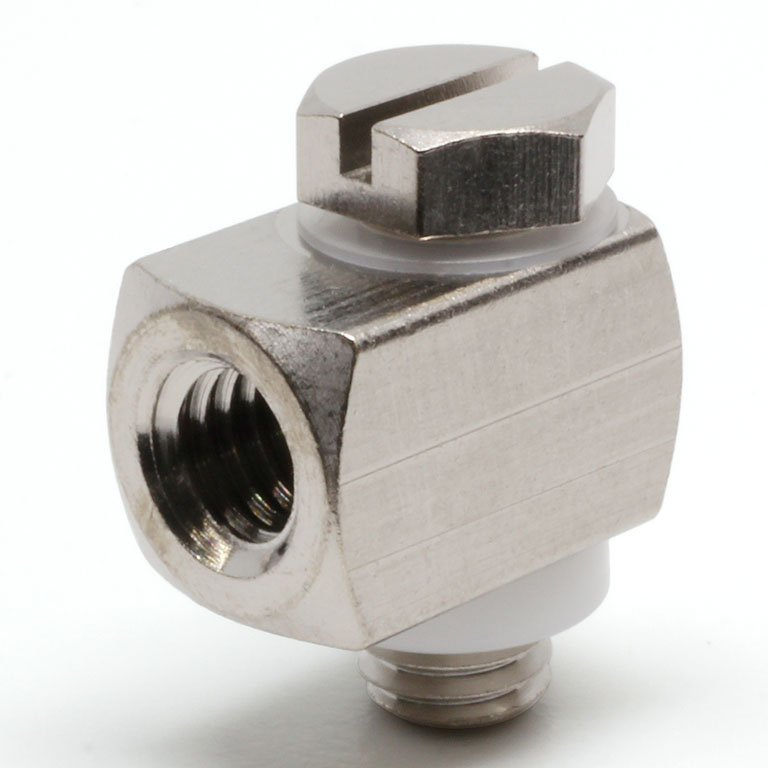 Alternative view of Đầu Nối Ren Trong Ngoài Dạng Cong 90° Pisco LH-FM5-M5-C