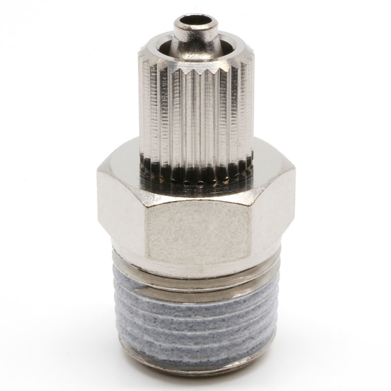 Alternative view of Đầu Ngạnh Nối Ống Có Đai Ốc Xiết Dạng Thẳng Thân Lục Giác Ren Ngoài Pisco LCN-0425-01