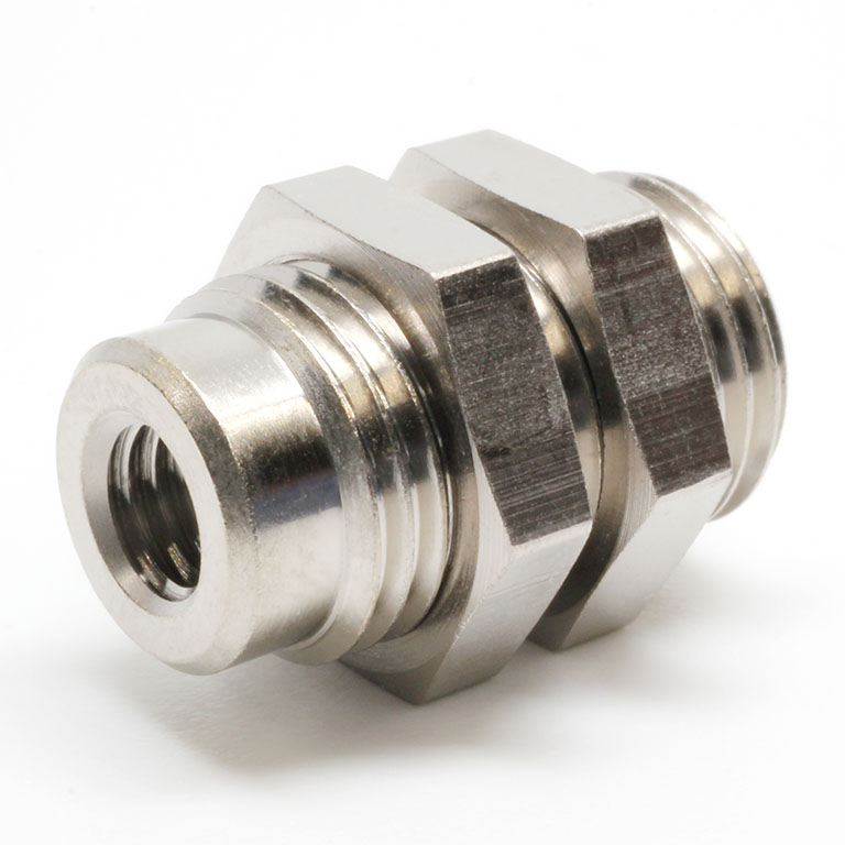 Alternative view of Đầu Nối Ren Trong Dạng Thẳng Lắp Kẹp Vách Pisco LM-FM5-C