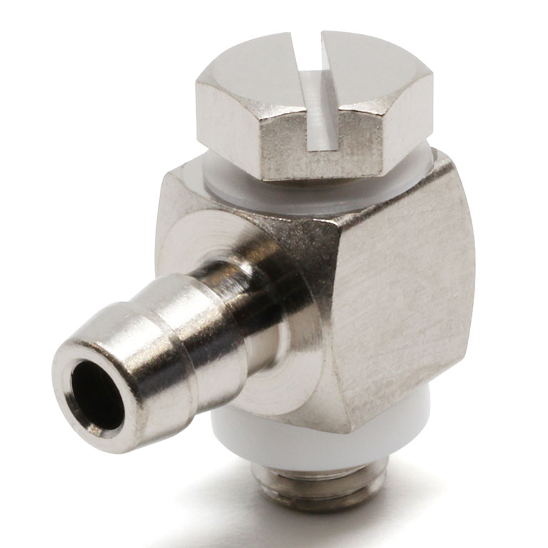 Đầu Nối Nhanh Khí Nén Mini ID 4mm Ren Ngoài M5 Pisco LH-0640-M5