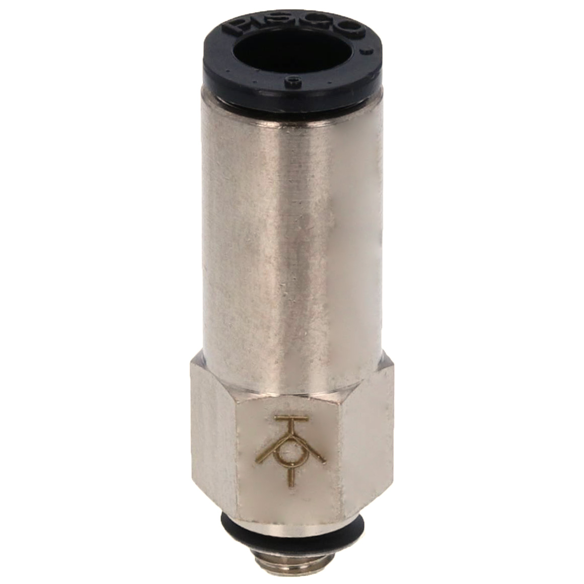 Alternative view of Đầu Nối Nhanh Khí Nén Dạng Thẳng Ren Ngoài Có Van Tự Ngắt Pisco PSC6-M5M