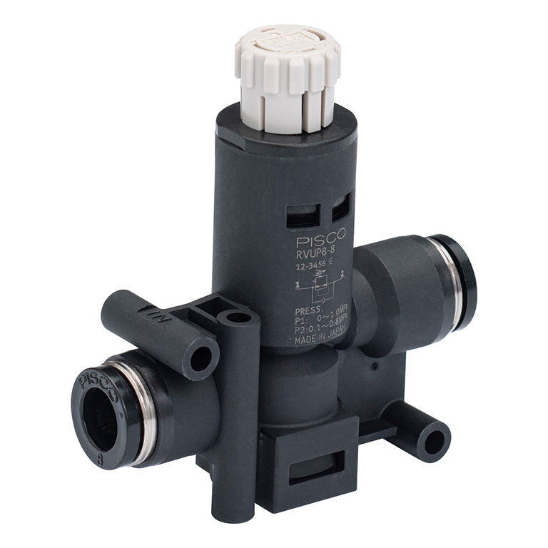 Van Chỉnh Áp Suất Khí Nén Loại Khóa Đẩy Pisco RVUP6-6